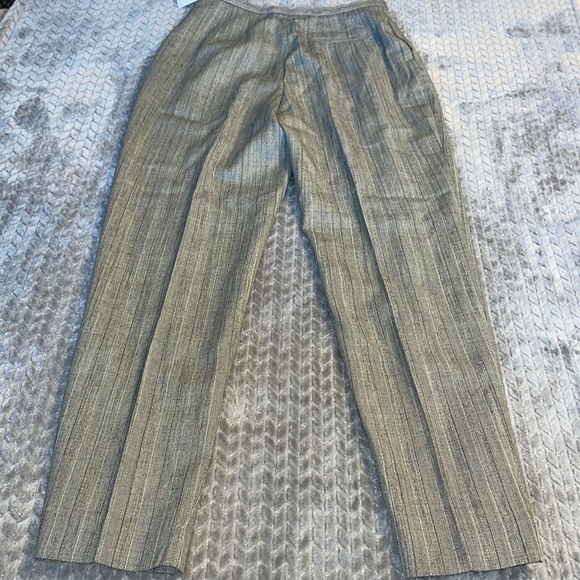 NWT Harve Bernard Wool Lined Pants.  Vintage.  Black/Gray Straight leg. 14 T - Picture 7 of 12